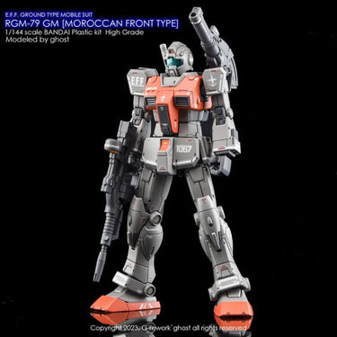 G-Rework CD-HL-GMFT Premium Decal for HG RGm-79 Gm Moroccan Front Type
